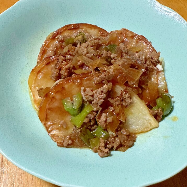 かぶのそぼろあんかけ୨୧:::୨୧